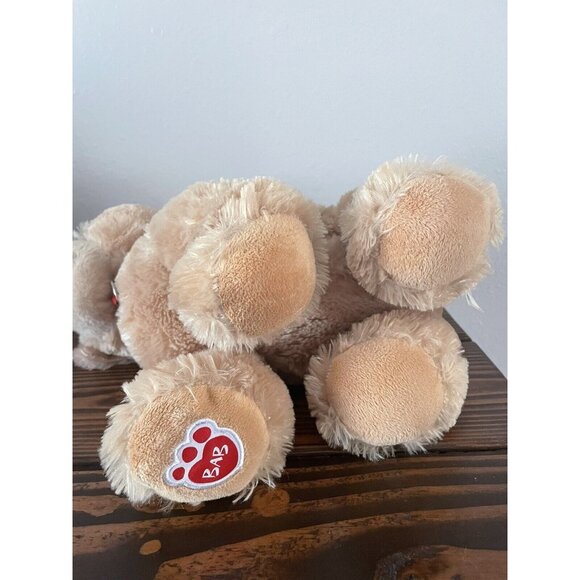 Build A Bear Tan Puppy Golden Retriever Red Collar non working sound box Plush - Picture 7 of 11